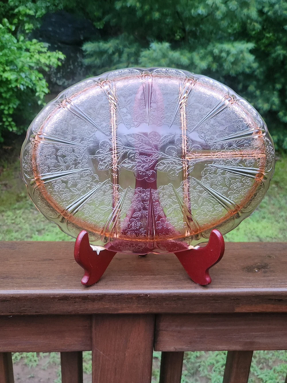 Jeannette Glass Cherry Blossom Pink Depression Glass 13